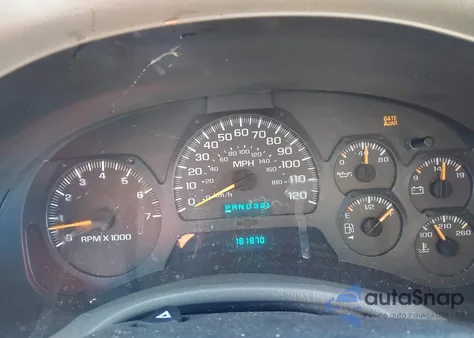 2002 Chevrolet Trailblazer Ls из США, поврежденный, VIN 1GNDS13S222152245